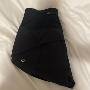 lululemon speed up 2.5 high rise black